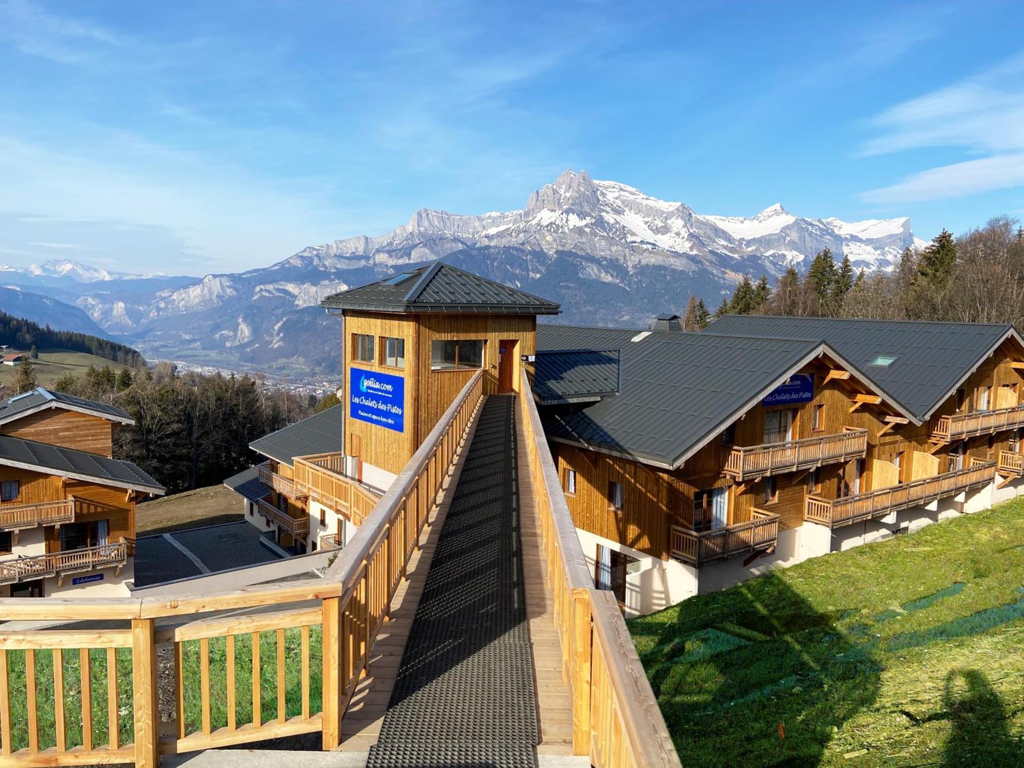 Goélia Les Chalets des Pistes Combloux Extérieur photo