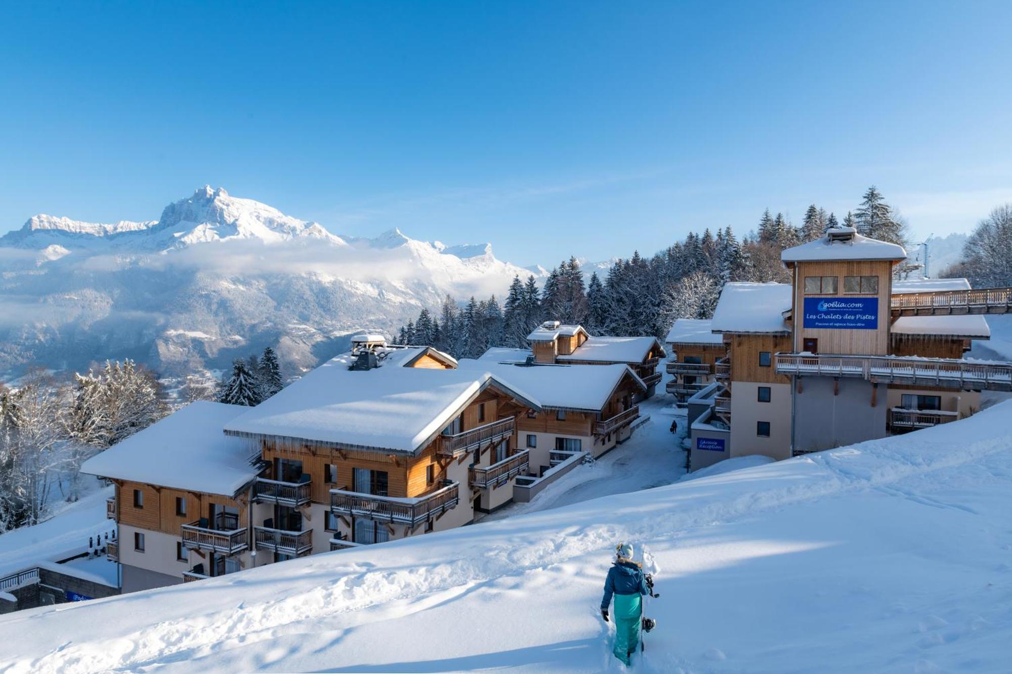 Goélia Les Chalets des Pistes Combloux Extérieur photo
