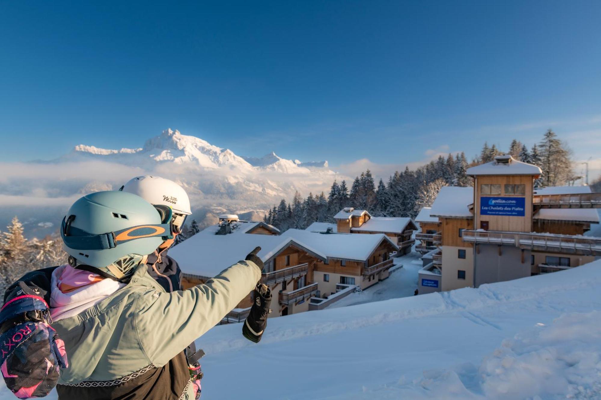 Goélia Les Chalets des Pistes Combloux Extérieur photo
